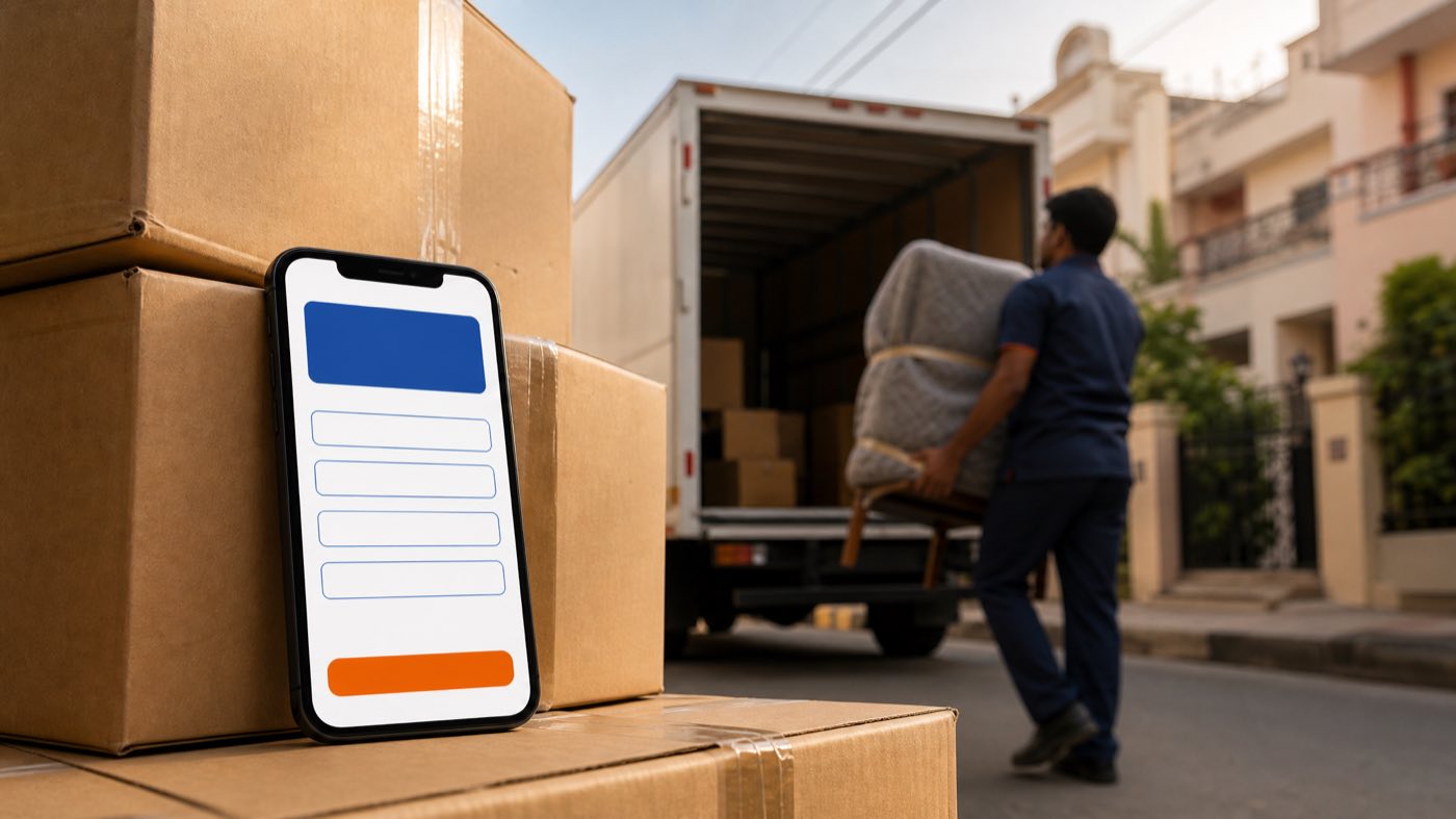 Dwaraka Packers & Movers – Sirisilla — built by Mana Studio